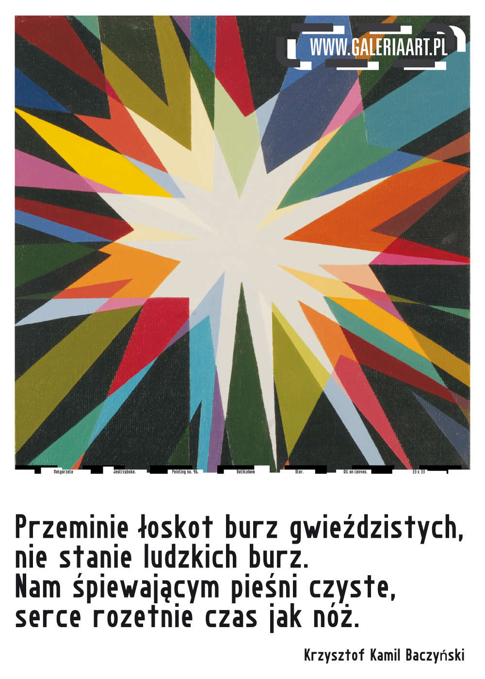 Małgorzata Jastrzębska. On The Revolutions of Colours