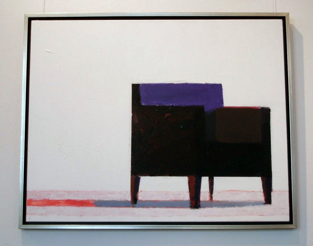 Radek Zielonka - Armchair (Acrylic on Canvas | Wymiary: 97 x 78 cm | Cena: 4000 PLN)
