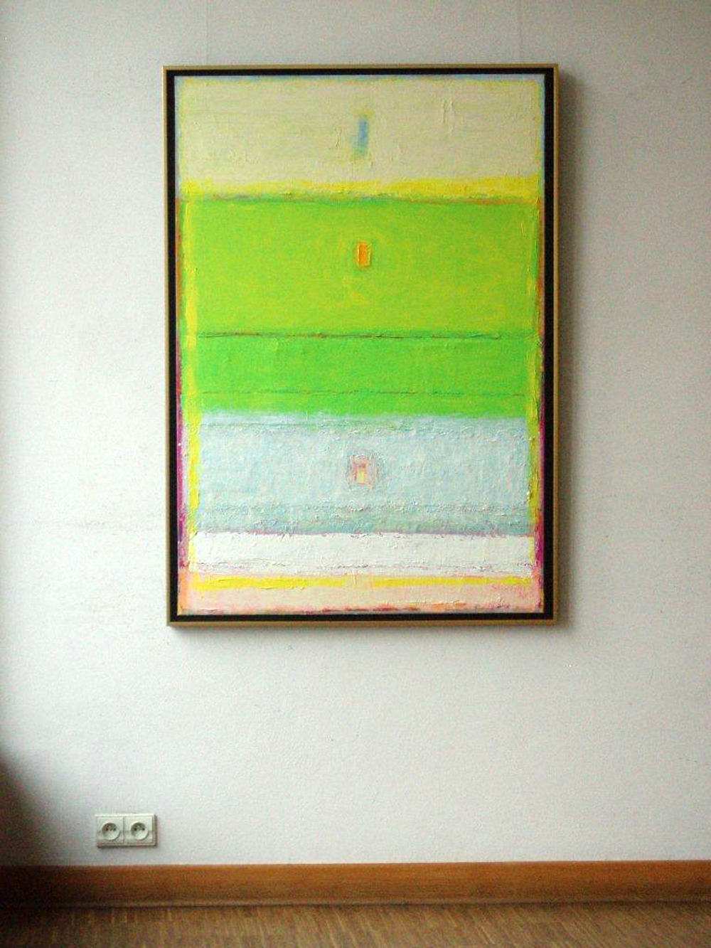 Sebastian Skoczylas - Kind of transparency (Oil on canvas | Wymiary: 95 x 135 cm | Cena: 4200 PLN)