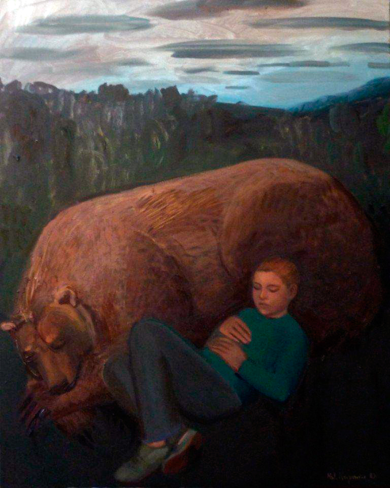 Katarzyna Karpowicz - Dream (Oil on Canvas | Size: 120 x 150 cm | Price: 6500 PLN)