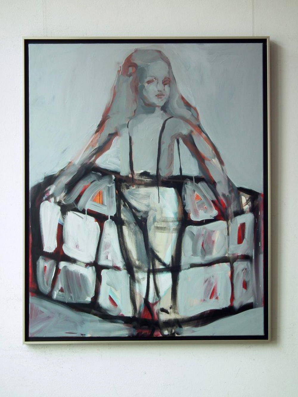 Katarzyna Swinarska - Infant (Oil on Canvas | Wymiary: 101 x 125 cm | Cena: 7000 PLN)