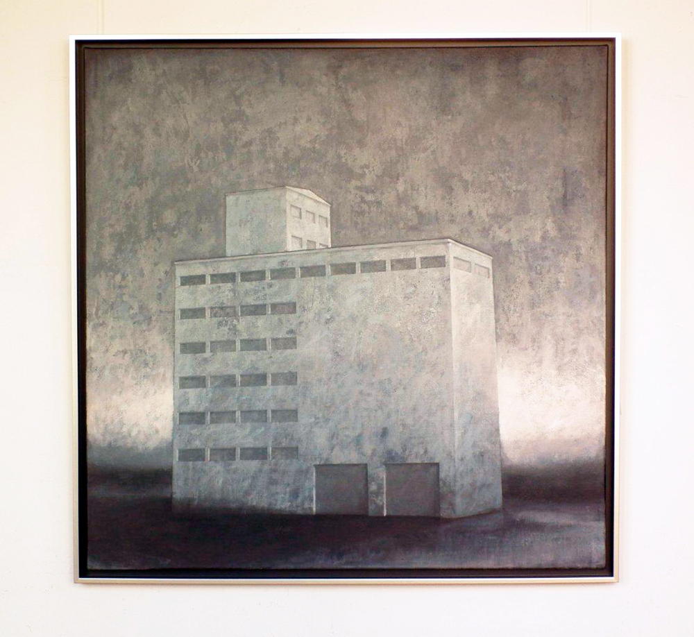 Joanna Pałys - Object 70 (Oil on Canvas | Wymiary: 100 x 100 cm | Cena: 6500 PLN)
