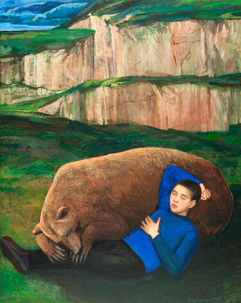 Katarzyna Karpowicz - Dream (Oil on Canvas | Wymiary: 120 x 150 cm | Cena: 6500 PLN)