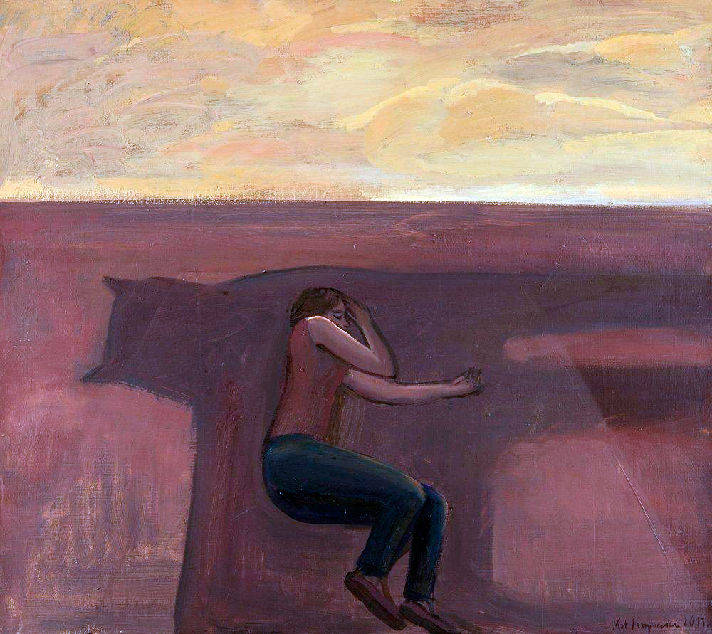 Katarzyna Karpowicz - What comes to me in dream 2 (Oil on Canvas | Wymiary: 73 x 65 cm | Cena: 3800 PLN)