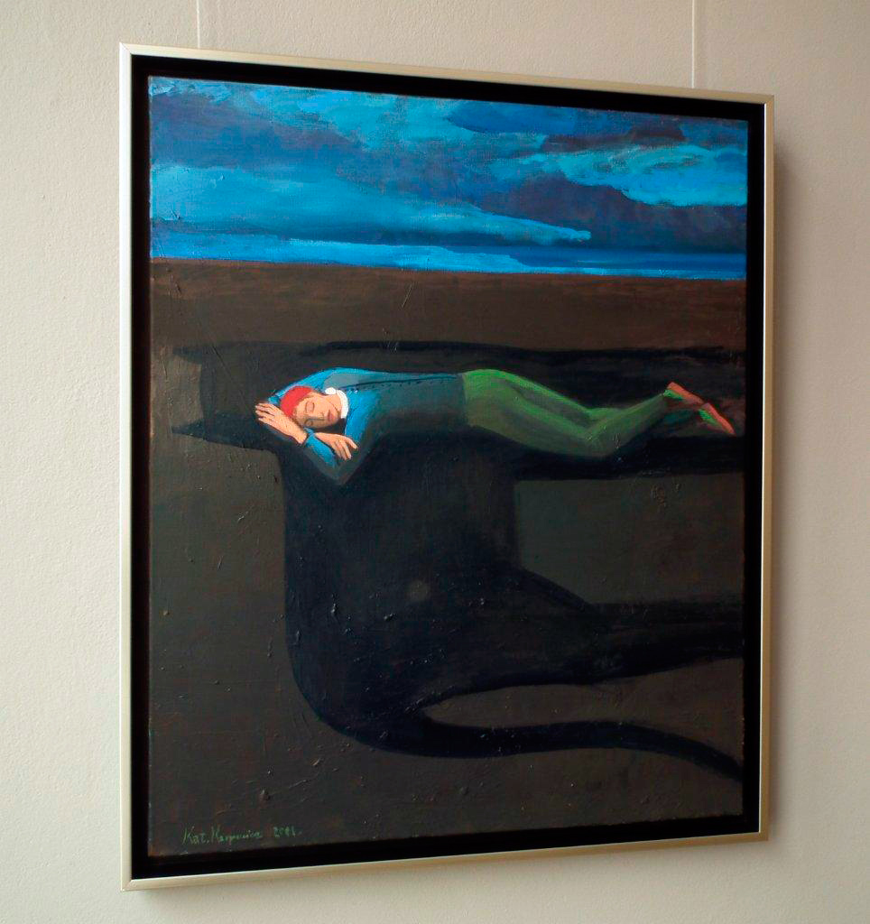 Katarzyna Karpowicz - What comes to me in dream (Oil on Canvas | Größe: 65 x 78 cm | Preis: 4200 PLN)