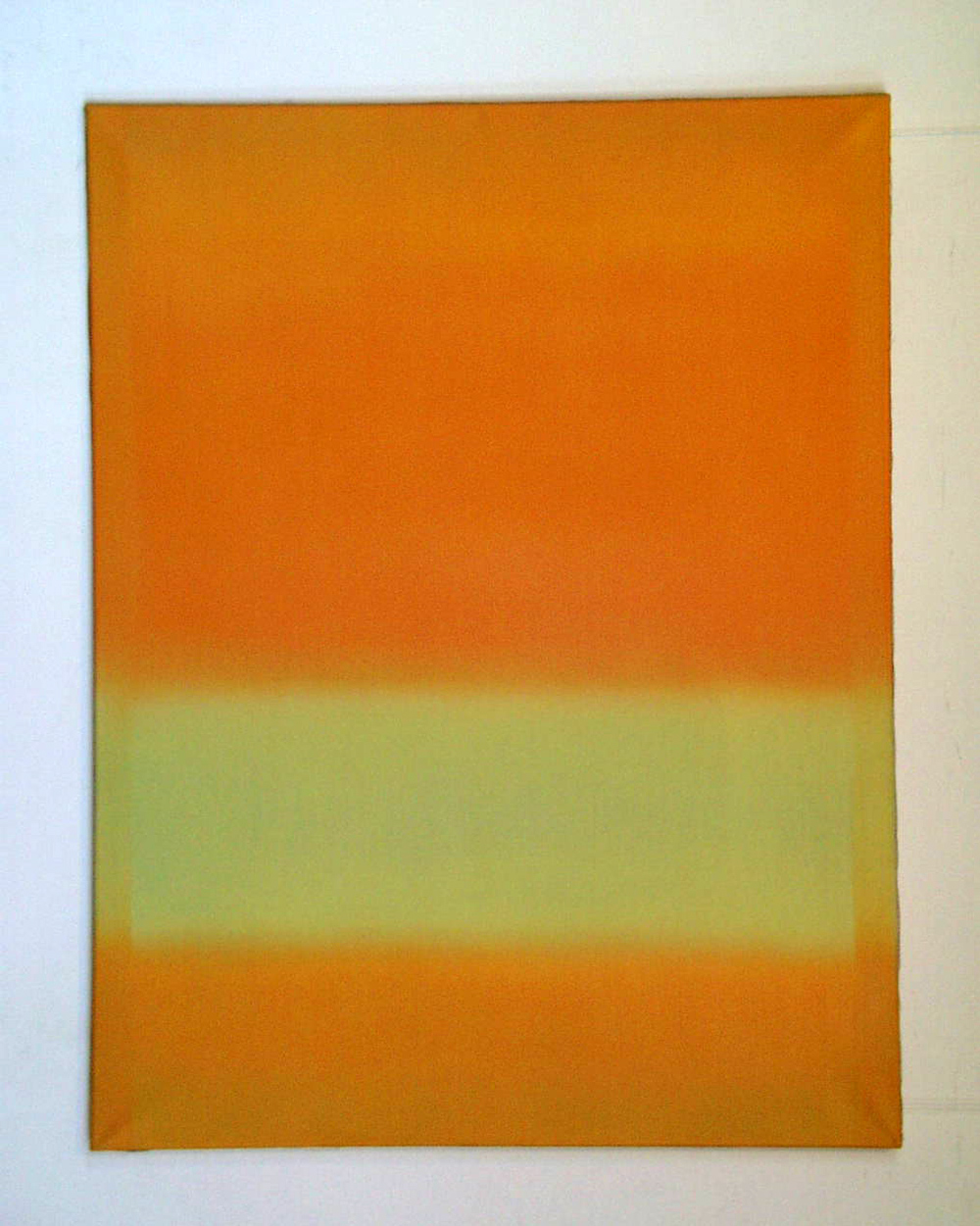 Anna Podlewska - Orange (Oil on Canvas | Wymiary: 100 x 130 cm | Cena: 5000 PLN)