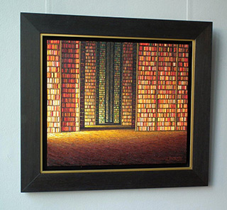 Adam Patrzyk : Library : Oil on Canvas