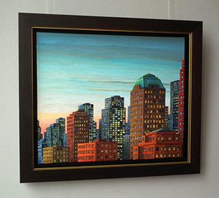 Adam Patrzyk : City : Oil on Canvas