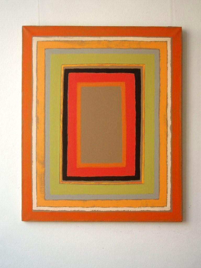 Łukasz Majcherowicz - Orange (Oil on Canvas | Wymiary: 91 x 111 cm | Cena: 10000 PLN)