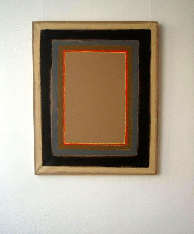Łukasz Majcherowicz - Beige (Oil on Canvas | Größe: 91 x 111 cm | Preis: 10000 PLN)