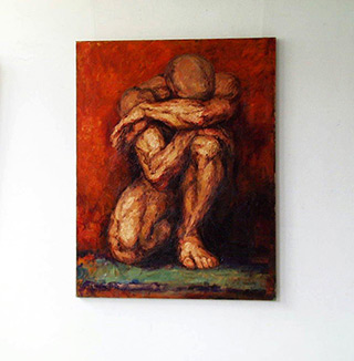 Maciej Deja : Figure : Oil on Canvas