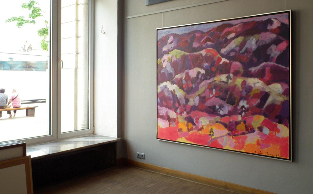 Beata Murawska - Lanscape (Oil on Canvas | Size: 185 x 155 cm | Price: 9000 PLN)