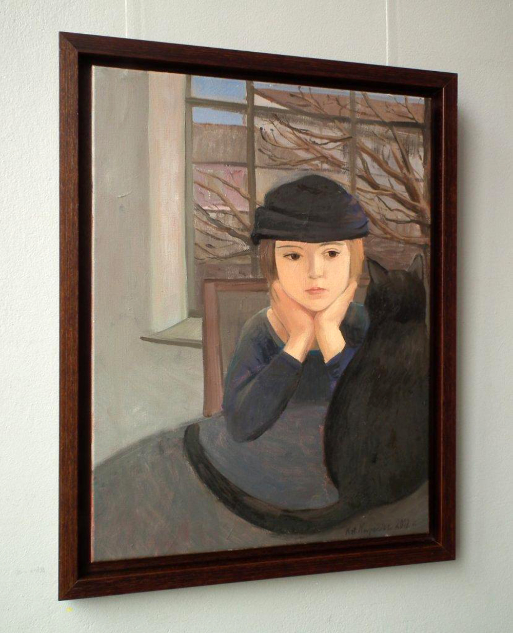 Katarzyna Karpowicz - Conversation (Oil on Canvas | Size: 51 x 66 cm | Price: 4200 PLN)