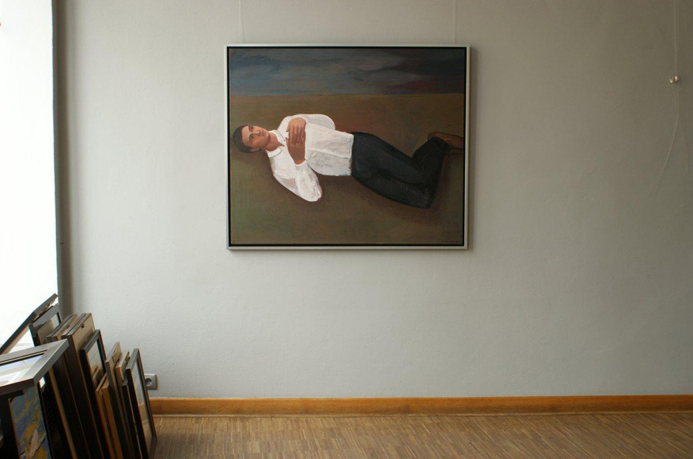 Katarzyna Karpowicz - Economist (Oil on Canvas | Größe: 125 x 105 cm | Preis: 6500 PLN)