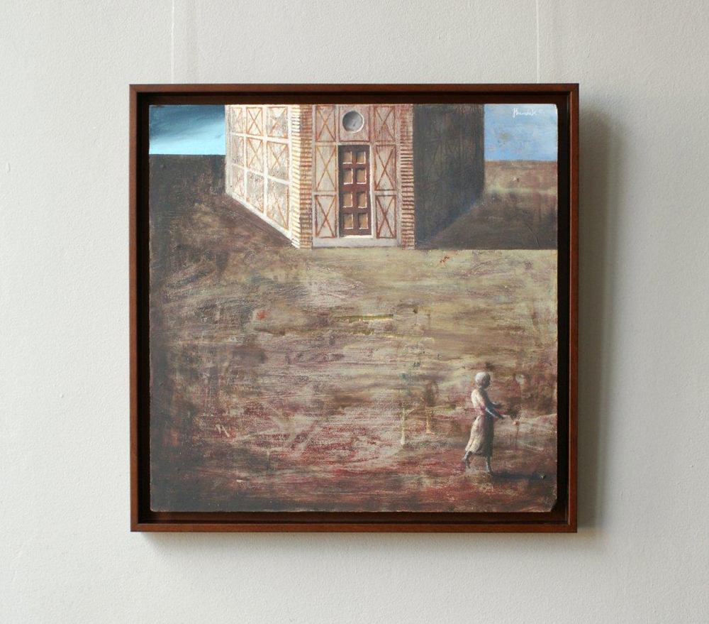 Łukasz Huculak - All along the tower (Oil on Canvas | Größe: 56 x 56 cm | Preis: 4500 PLN)