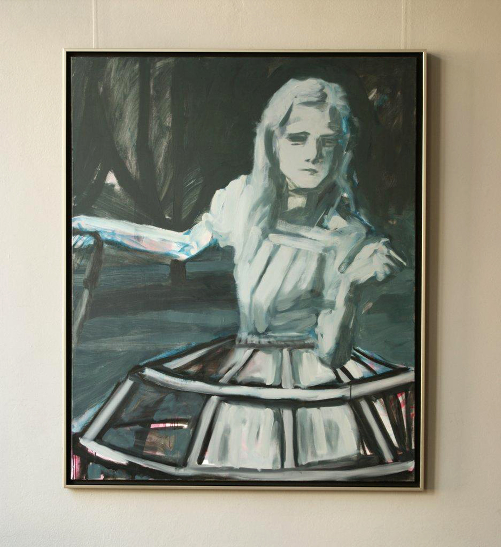 Katarzyna Swinarska - Virgin 2 (Oil on Canvas | Wymiary: 115 x 140 cm | Cena: 8000 PLN)