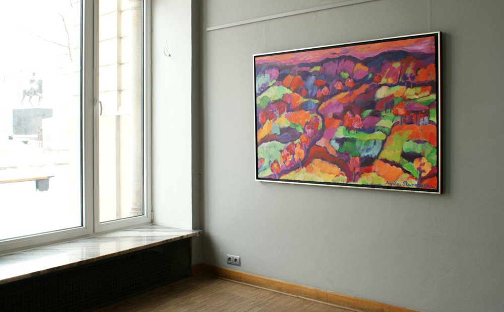 Beata Murawska - Landscape (Oil on Canvas | Größe: 155 x 105 cm | Preis: 8500 PLN)