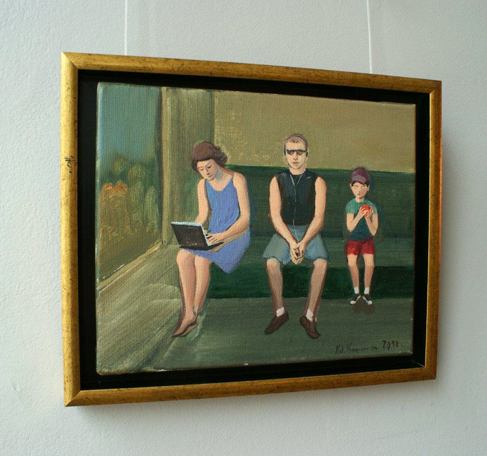 Katarzyna Karpowicz - Journey (Oil on Canvas | Size: 38 x 32 cm | Price: 2400 PLN)