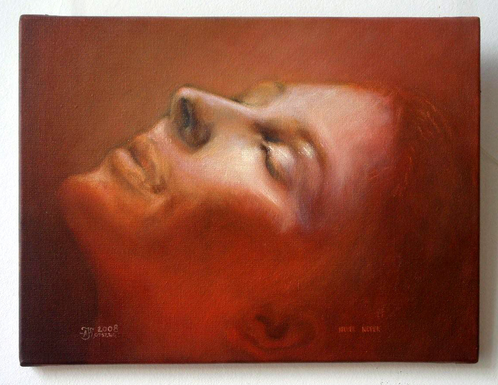 Adam Korszun - Never, never (Oil on Canvas | Wymiary: 40 x 30 cm | Cena: 1200 PLN)