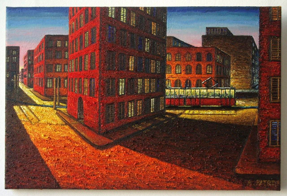 Adam Patrzyk - Last run (Oil on Canvas | Größe: 60 x 40 cm | Preis: 6000 PLN)