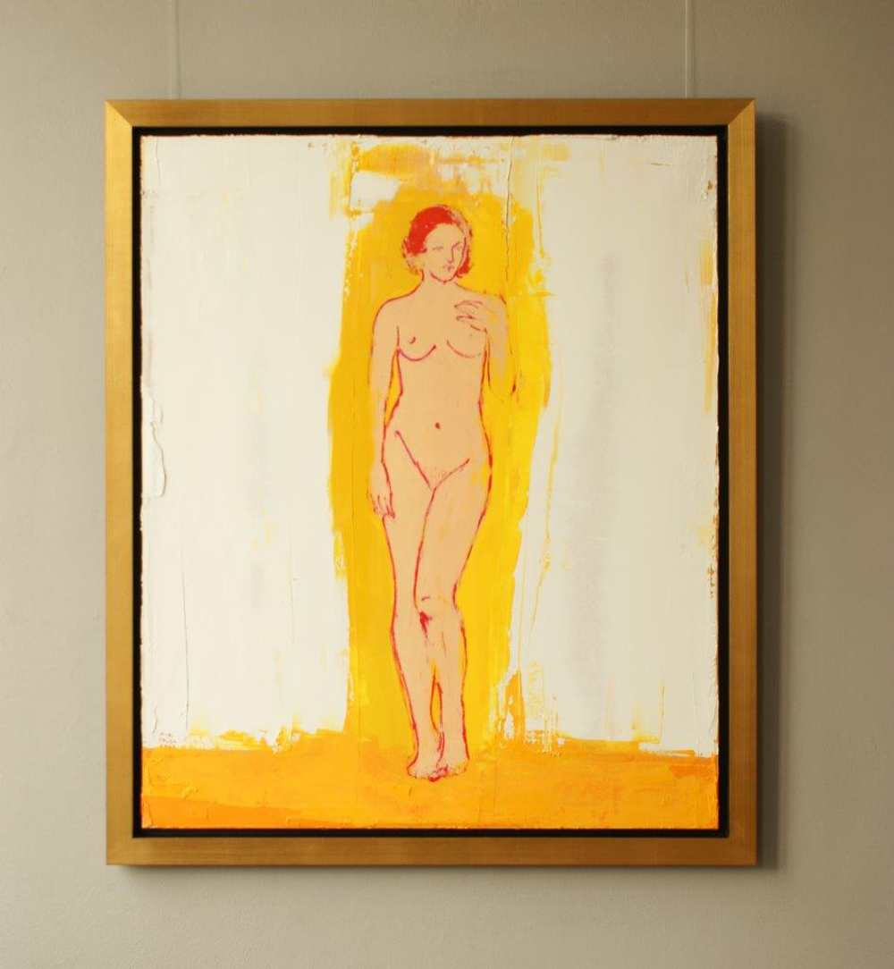 Jacek Łydżba - Nude (Oil on Canvas | Größe: 105 x 125 cm | Preis: 7000 PLN)