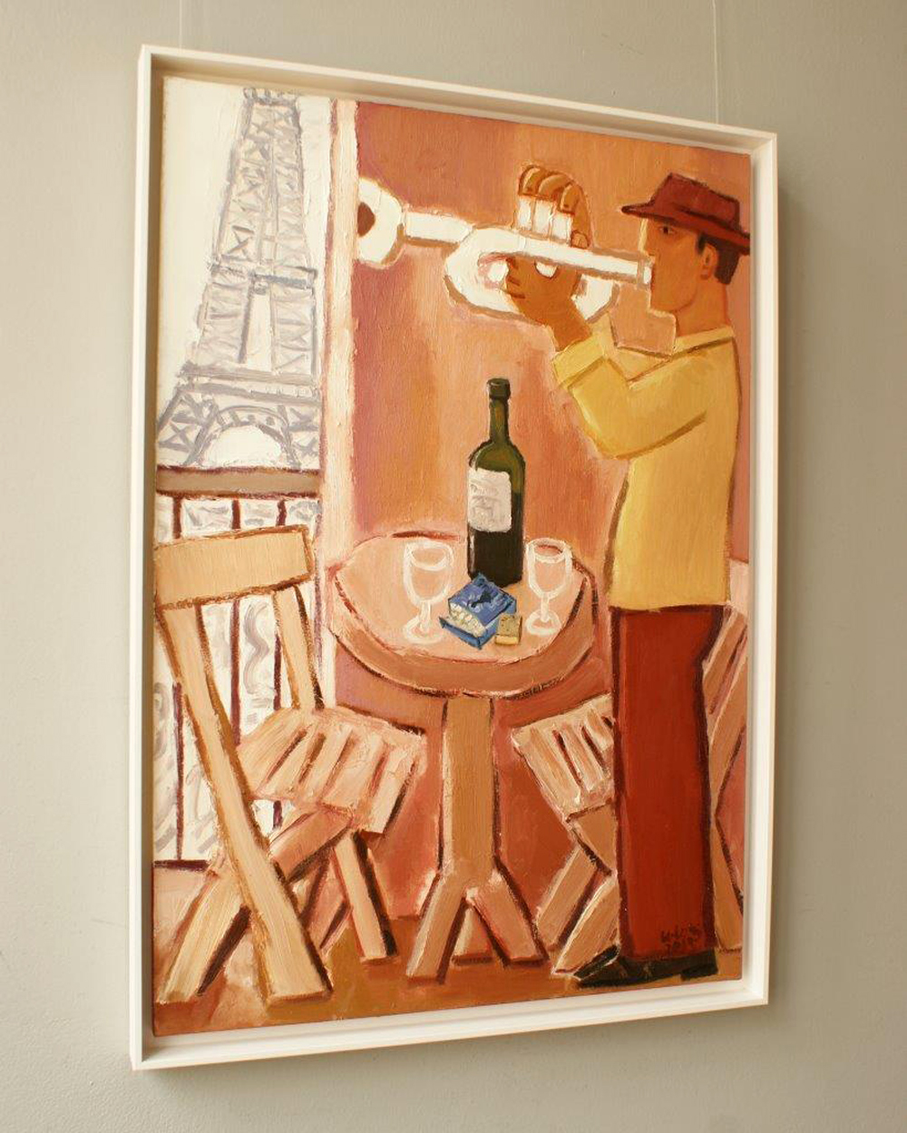 Krzysztof Kokoryn - Paris, mon amour (Oil on Canvas | Size: 76 x 106 cm | Price: 8500 PLN)