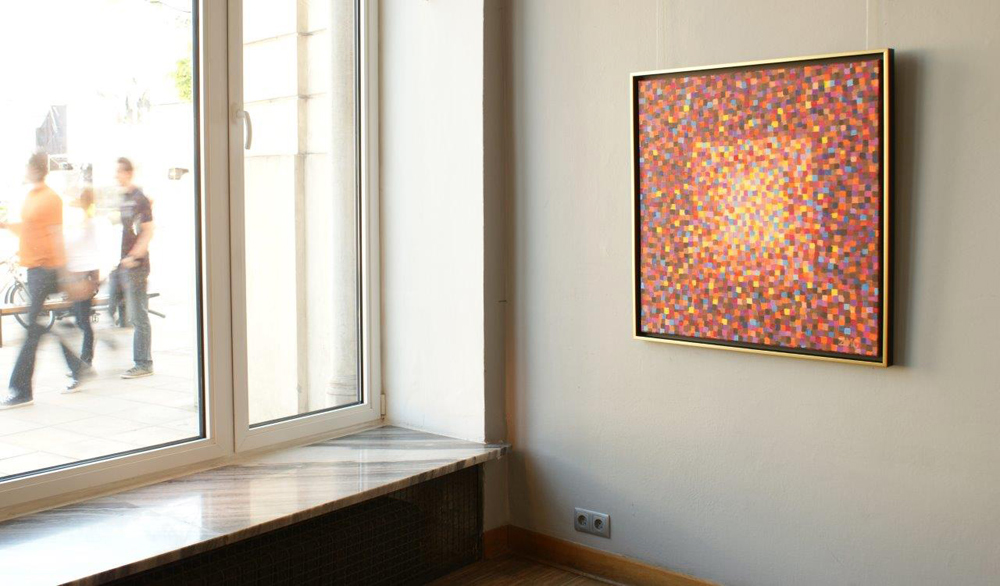 Zofia Matuszczyk-Cygańska - Chestnut colour (Oil on Canvas | Wymiary: 85 x 85 cm | Cena: 14000 PLN)