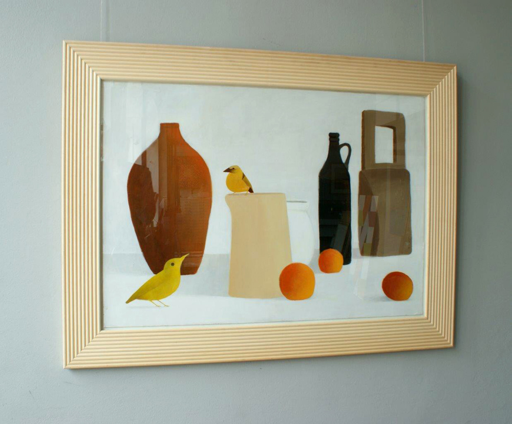 Katarzyna Castellini - Still life (Acrylic on panel | Größe: 123 x 93 cm | Preis: 4000 PLN)