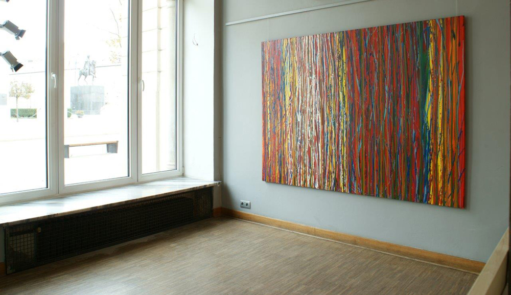 Edward Dwurnik - Painting No. 153 (Oil on Canvas | Size: 200 x 150 cm | Price: 32000 PLN)