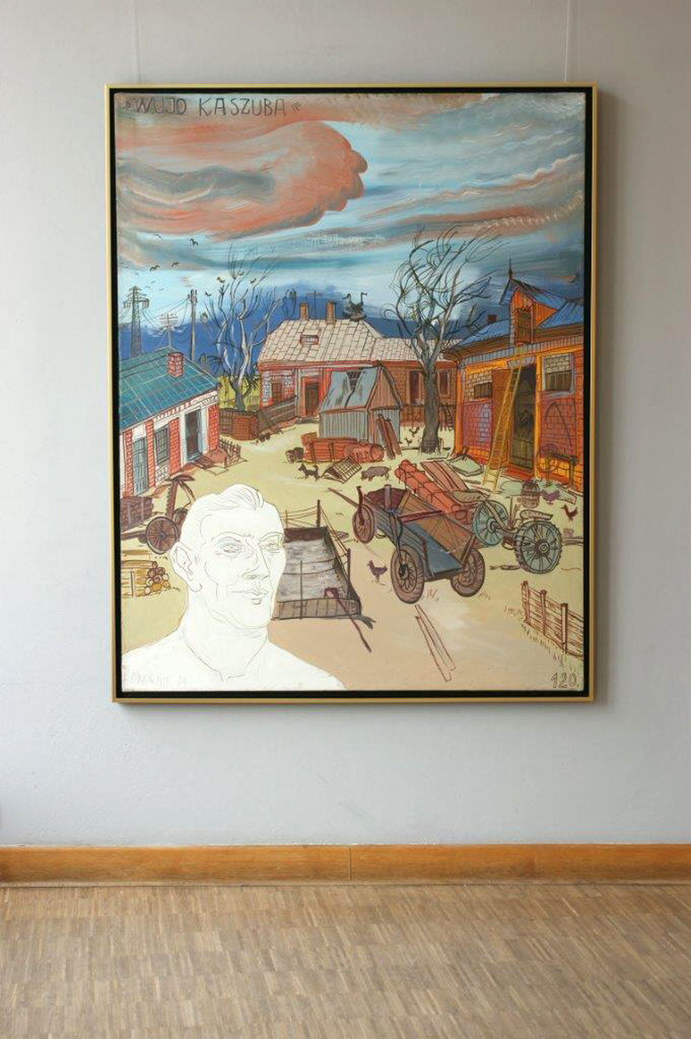 Edward Dwurnik - Uncle from Kashuby (Oil on Canvas | Size: 119 x 151 cm | Price: 40000 PLN)