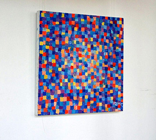 Zofia Matuszczyk-Cygańska : Blue : Oil on Canvas
