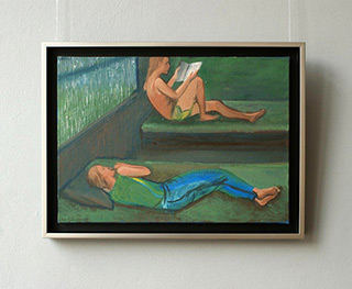 Katarzyna Karpowicz : Sisters : Oil on Canvas
