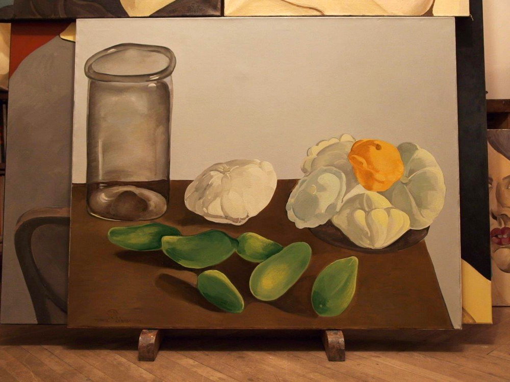 Tomasz Karabowicz - Still life (Oil on Canvas | Wymiary: 100 x 81 cm | Cena: 5500 PLN)
