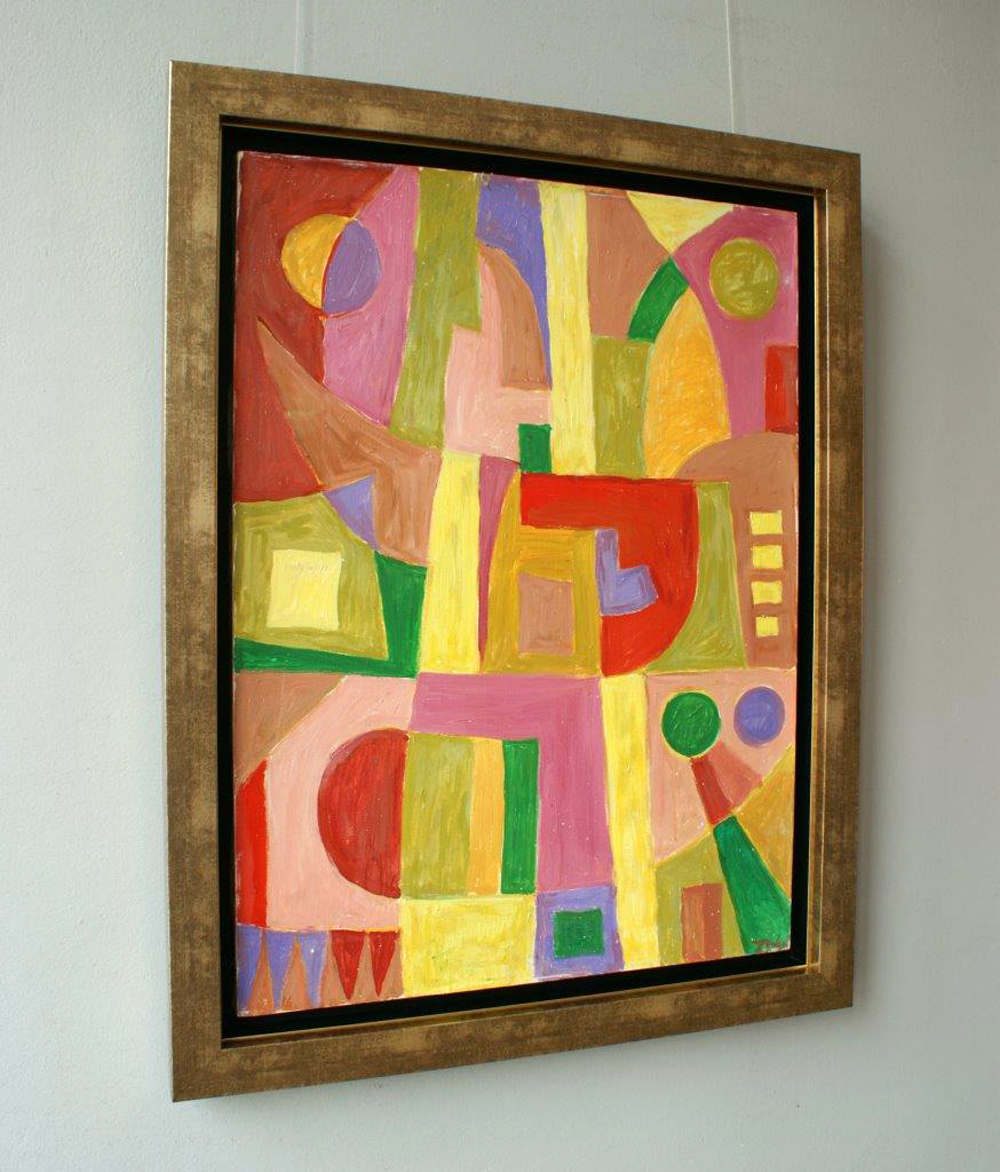 Zofia Matuszczyk-Cygańska - Composition (Oil on Canvas | Size: 73 x 94 cm | Price: 8000 PLN)