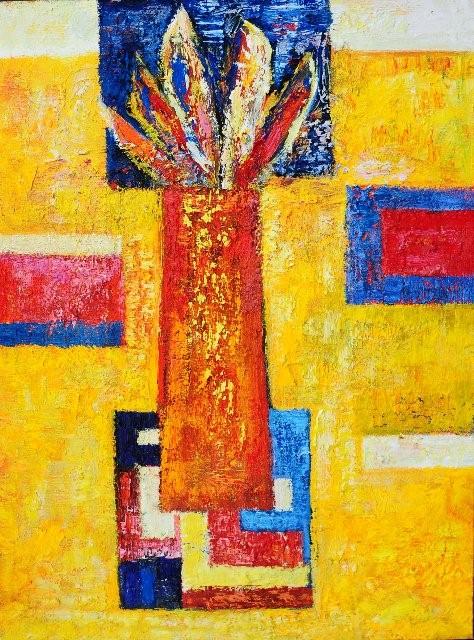 Darek Pala - Yellow Room (Oil on Canvas | Size: 76 x 102 cm | Price: 8000 PLN)