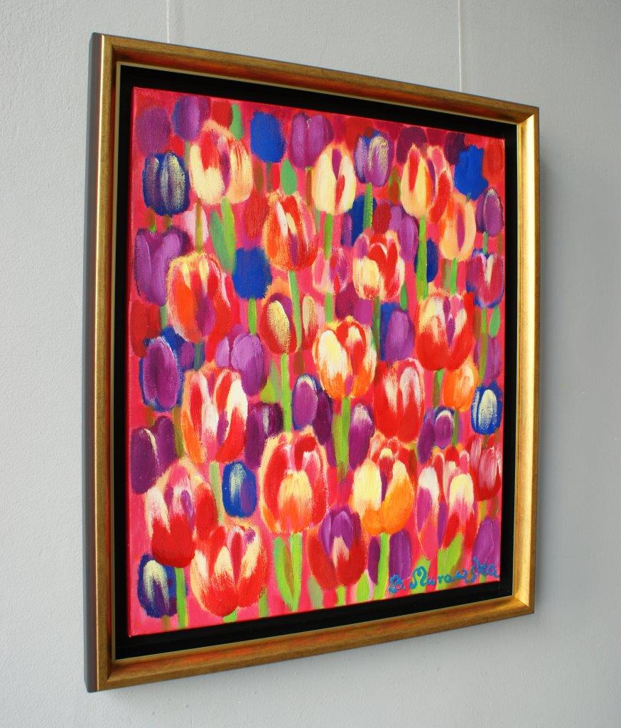 Beata Murawska - Tulips (Oil on Canvas | Größe: 59 x 70 cm | Preis: 3600 PLN)