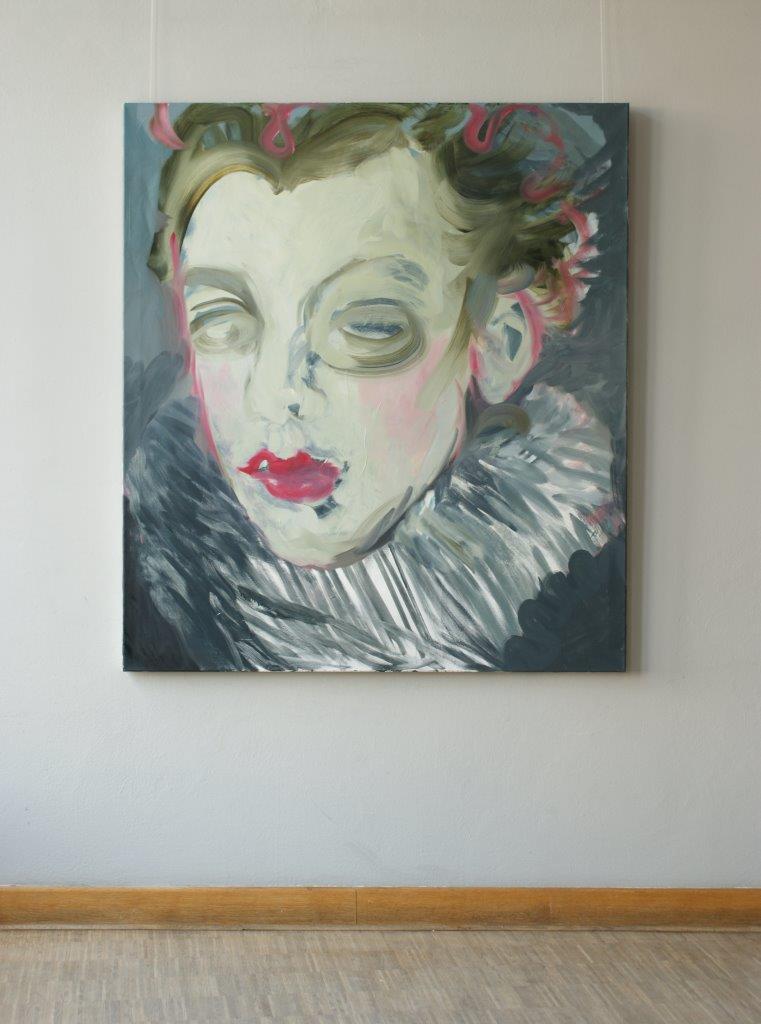 Katarzyna Swinarska - Sofonisba as a courtier (Oil on Canvas | Wymiary: 120 x 135 cm | Cena: 7000 PLN)
