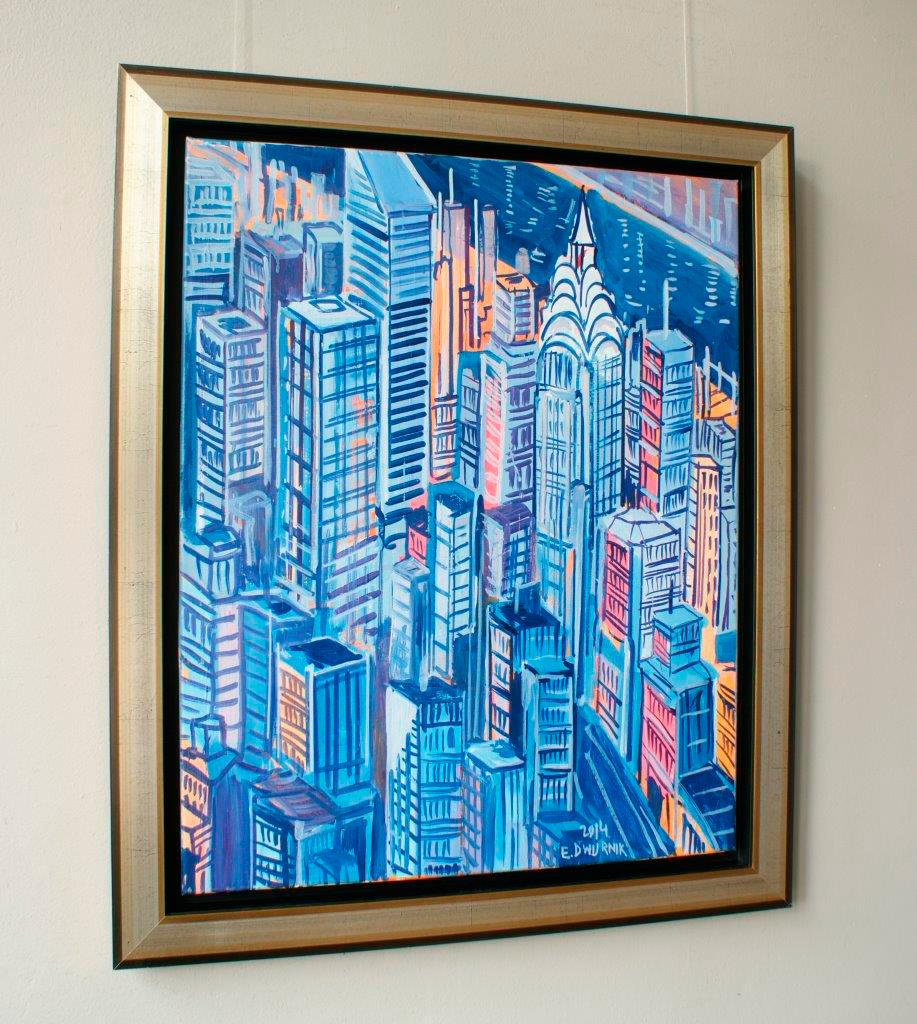 Edward Dwurnik - Manhattan (Oil on Canvas | Size: 79 x 95 cm | Price: 15000 PLN)