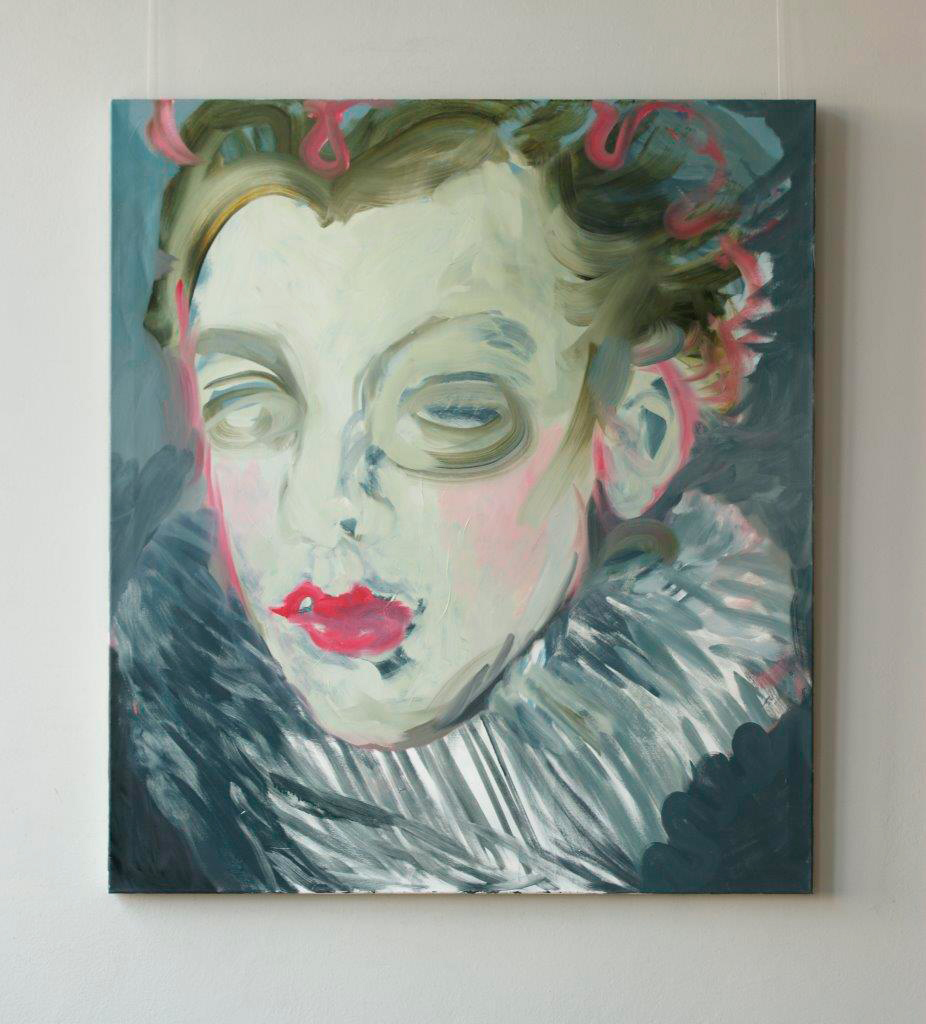 Katarzyna Swinarska - Sofonisba as a courtier (Oil on Canvas | Size: 120 x 135 cm | Price: 7000 PLN)