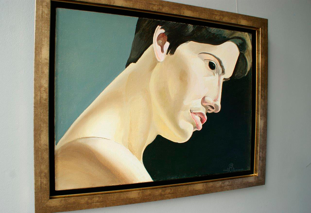 Tomasz Karabowicz - Eryk (Oil on Canvas | Wymiary: 94 x 73 cm | Cena: 4000 PLN)