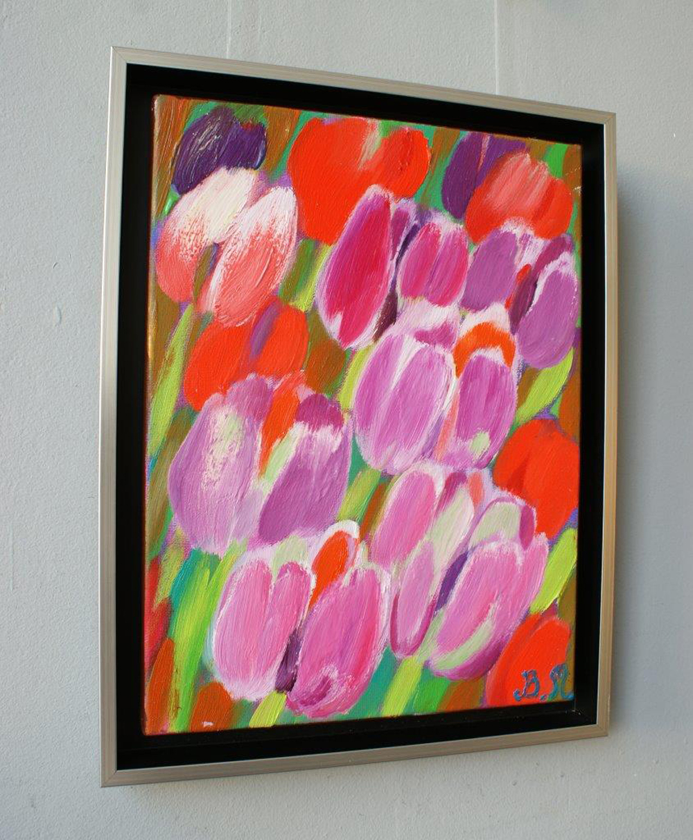 Beata Murawska - Pink day (Oil on Canvas | Wymiary: 35 x 45 cm | Cena: 2800 PLN)