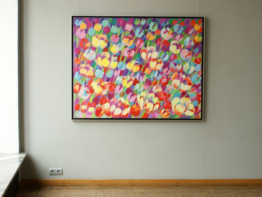 Beata Murawska - Farewell spring (Oil on Canvas | Size: 151 x 119 cm | Price: 7500 PLN)