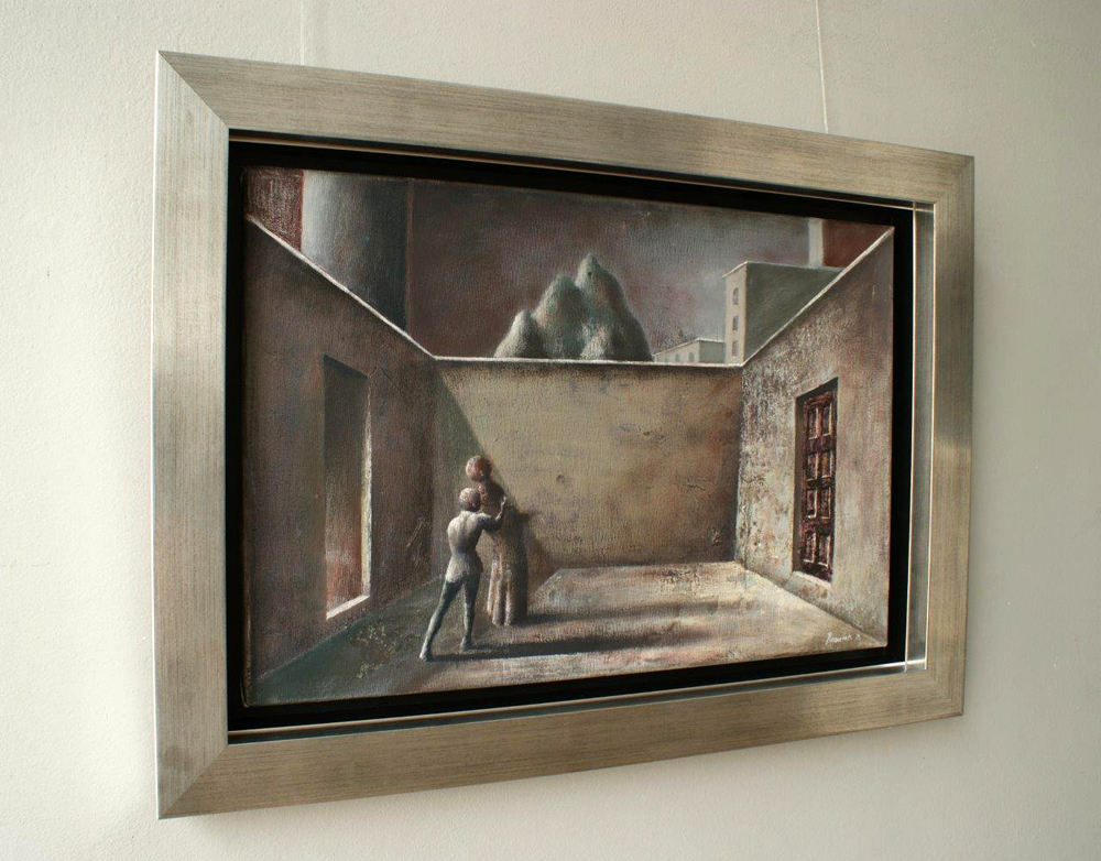Łukasz Huculak - Surprise (Oil on Canvas | Size: 77 x 57 cm | Price: 4000 PLN)