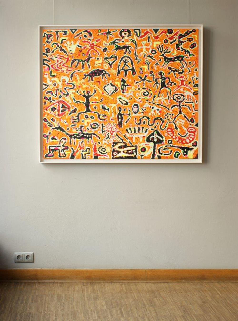 Krzysztof Pająk - Crescendo (Oil on Canvas | Wymiary: 126 x 106 cm | Cena: 7500 PLN)