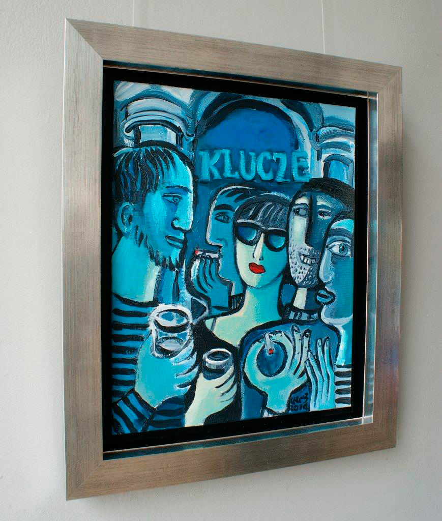 Krzysztof Kokoryn - Keys (Small version) (Oil on Canvas | Wymiary: 55 x 65 cm | Cena: 6400 PLN)