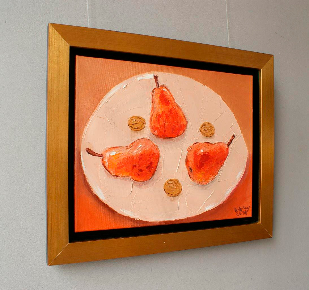 Krzysztof Kokoryn - Pears (Oil on Canvas | Wymiary: 64 x 54 cm | Cena: 3300 PLN)