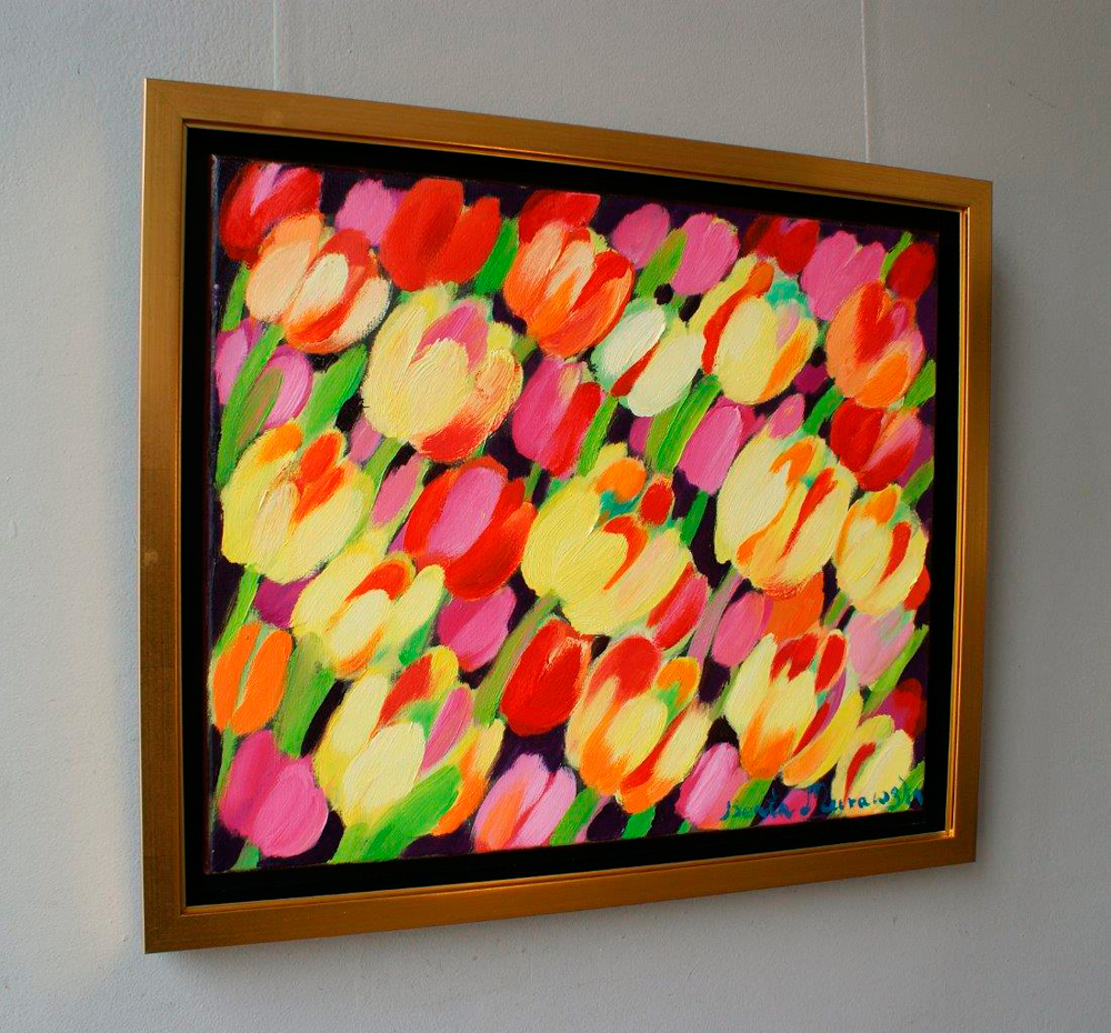 Beata Murawska - Garden of joy (Oil on Canvas | Größe: 69 x 59 cm | Preis: 3800 PLN)