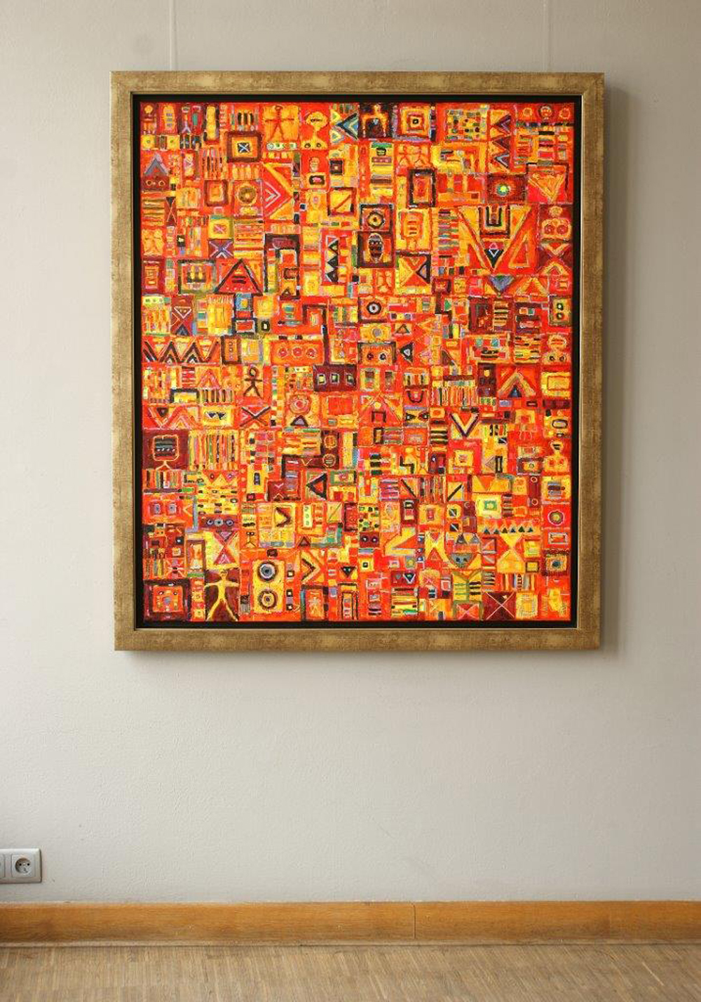 Krzysztof Pająk - Centurion (Oil on Canvas | Size: 114 x 134 cm | Price: 8000 PLN)