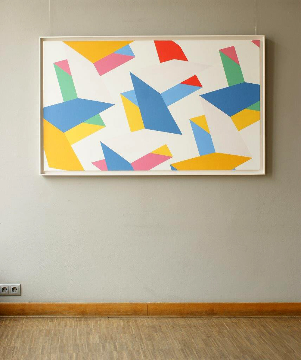 Joanna Stańko - Split up (Oil on Canvas | Size: 156 x 96 cm | Price: 6500 PLN)