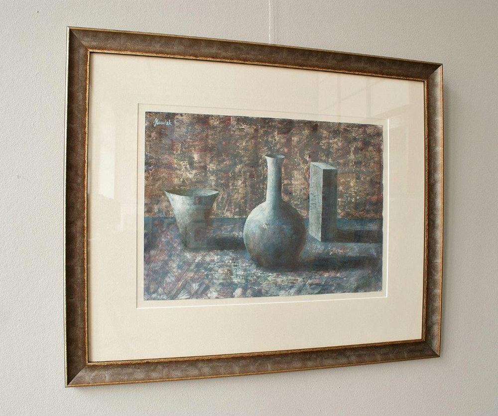 Łukasz Huculak - Still life (Tempera on canvas | Size: 66 x 54 cm | Price: 3600 PLN)